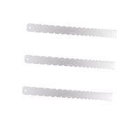 TOYANDONA 3pcs Height Gauge Professional Guitar Setup Tool for Accurate Neck Leveling Silver for Electric Bass Acoustic Guitars Easy to Use Measuring Ruler