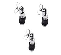 TOYANDONA 3pcs Hi-hat Stand Hi Hat Clutch Jazz Drum Clutch Post for Hi-hat Stand Drum Parts Percussion Accessories for Jazz Drummers
