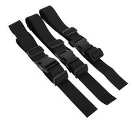 TOYANDONA 3pcs High Chair Safety Straps Replacement Harness Belt 2-Point Waist Strap 3.8cm Wide 1.2m Long for Stroller Pushchair and Dining Seat