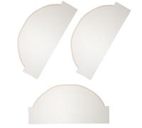 TOYANDONA 3pcs Lace Closure Wig Construction Supplies for Closure Frontal Wigs Hairpiece Net Lace Cap for Accessories for Repairing Base