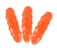 TOYANDONA 3pcs Lifelike Roasted Sausage Simulation Prop PVC Fake Food Model for Window Display Bakery Restaurant Decor and Photography Accessories