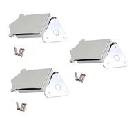 TOYANDONA 3pcs Mandolin Tailpiece Metal Triangle for Guitar Mandolin Fast String Changes Decorative