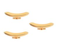 TOYANDONA 3pcs Metal Banjo Armrest Mirror Finish Single Includes Screw Banjo Accessory for Vintage Restoration Elegant Compatible Two Rim Hooks