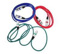 TOYANDONA 3pcs Microphone Cable Pin Male to Female Audio Cord Design for Studio and Live Performance