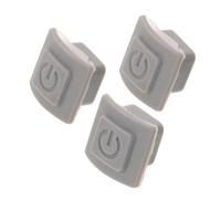 TOYANDONA 3pcs Microphone Power Button Rubber Non-slip Switch Compatible for Liangyun Wired Wireless Mic Karaoke Stage Use