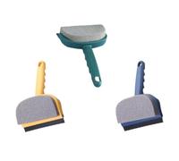 TOYANDONA 3pcs Multi-purpose Glass Squeegee and Sturdy Water Scraper Set with Pp, Sponge, and Rubber Materials for Efficient Indoor Cleaning of Shower Doors, Windows, and Bathroom Surfaces