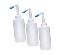 TOYANDONA 3Pcs Nasal Irrigation Bottle Nose Rinse Wash for Blocked Nasal Passages Home Use for Adults