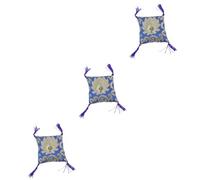 TOYANDONA 3pcs Nepal Crafted Buddha Sound Bowl Cushion Singing Bowl Mat Buddhism Decor for Buddhist Friend