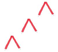 TOYANDONA 3pcs Nylon Snare Drum Strap Metal Hook for Djembe Bongo Percussion Use in Drumming Sessions