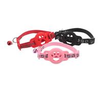 TOYANDONA 3PCS Pet Tracking Collar Holder Set for Cats and Puppies with Reflective Safety Bell, Compatible with Universal Tracker, Adjustable Tracker Band for Daily Outdoor Use