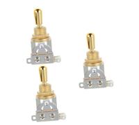 TOYANDONA 3pcs Pickup Metal Toggle for Electric Guitar Way Easy Installation Compact Design for Musicians and Guitar Enthusiasts