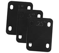 TOYANDONA 3pcs Plastic Guitar Neck Shims Heightening Gasket for Guitar Bass Neck Plate Replacement for Electric