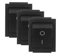 TOYANDONA 3pcs Popcorn Machine Switch Parts Popcorn Machine Switch Parts Small Plastic On/off Button On/off Button Replacement Repair Accessory Suitable for Party and Theater Use Suitable