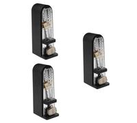 TOYANDONA 3pcs Portable Mechanical Metronome Tuner for Piano Guitar Violin and Bass Accurate Rhythm Tool Led Display for Musicians The Go