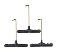 TOYANDONA 3Pcs Portable Shoelace Pullers with Shaped Tightening Hooks Durable Lace Tightener Tools for Easy Use and Long Term Service for Sports and Daily Footwear