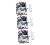 TOYANDONA 3pcs Portable Travel Bottle Warmer USB Feeding Bottle Warmer for Breastmilk Milk Reusable