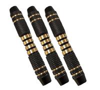 TOYANDONA 3pcs Professional 16g Thread Dart Shafts Replacement Set with 4.5mm Threaded Copper Metal Stems, Versatile Use and Improved Flight Balance for Casual Play and Professional Training