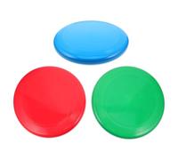 TOYANDONA 3pcs Professional Plastic Flying Disc for Adults Dogs Competition Grip Outdoor for Lawn Beach Park Precision Stable Flight for Training Team Building Activities