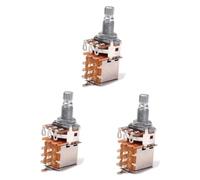 TOYANDONA 3pcs Push Pull Guitar Control Pot Potenti Audio Potenti Meters for Guitar for Modifying Electronics