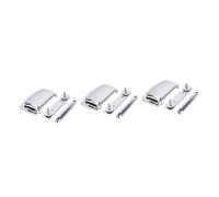 TOYANDONA 3pcs Replacement Electric Guitar Bridge Capo Set Tailpiece Kit Strong Easy Mounting