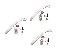 TOYANDONA 3pcs Replacement Whammy Bar for Tremolo Bridge Guitar Tailpiece Accessory Silver Random Color for Electric Guitar Enthusiasts and Musicians