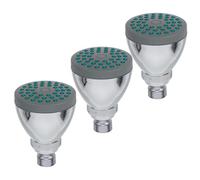 TOYANDONA 3pcs Round Rainfall Shower Heads Ceiling Mount Fixed Showerheads Plastic Bathroom Shower Fixture Quick Replacement Suitable for Modern Bathroom Spa