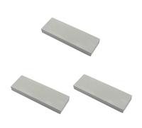 TOYANDONA 3pcs Sanding Polishing Beam Fretboard Clean Beam Stone Fret Wire Eraser Silicone Slip Stand
