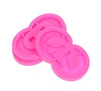 TOYANDONA 3pcs Silicone Resin Jewelry Mold Kit for Earrings and Keychains, 1.45inch Moon Wolf, Cat, Mermaid Tail Shapes with Hole, Small Resin Molds for DIY Necklace and Pendant Crafting