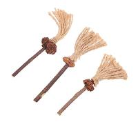 TOYANDONA 3Pcs Silvervine Chew Sticks for Cats Natural Teething Promotes Health Reduces Anxiety for Kittens and Adult Cats Engaging Playtime