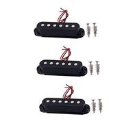 TOYANDONA 3pcs Single Coil Pickup Guitar Accessory Metal Neck Rail Fixed Circuit Board Easy Install Enhanced Sound for Electric Guitars