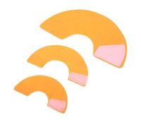 TOYANDONA 3pcs Soft Breathable Hamster Cone Collar for Pet Recovery Post-surgery Hamster Accessories Bite Protection for Guinea Pig Rabbit Squirrel