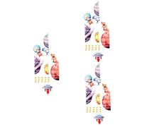 TOYANDONA 3pcs Space Sky Guitar Fretboard Stickers Thin Decals for Acoustic Electric Guitars Easy to Install Remove Accessory Chic Elegant Design