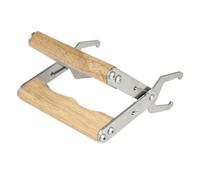TOYANDONA 3pcs Stainless Steel Beekeeping Frame Grip Tool with Ergonomic Handle Hive Frame Holder for Efficient Honey Harvesting and Inspection Suitable for Professional and Hobbyist