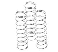 TOYANDONA 3Pcs Stainless Steel Replacement Springs for Garden Pruners Hand Pruner Parts for Shears and Gardening Tools with Stable Performance