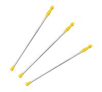 TOYANDONA 3pcs Stainless Steel Sprayer Wand Telescopic Extension Poles with Adjustable Design for Garden Spraying and Orchard Spraying, Portable and Retractable Spray Rods for Knapsack