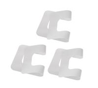 TOYANDONA 3pcs Sup Fin Box Seal Replacement Patch Inflatable Rigid Paddle Board Fin Slot Adapter with Saltwater-resistant Material Wide Compatibility for Surfboard Tail Box Repair