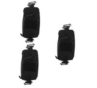 TOYANDONA 3pcs Travel Medicine Bag Clip Pouch Durable Backpack Attachment for Outdoor Activities Tools Storage Easy to Use Design Suitable for Hiking Camping and Everyday Use