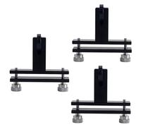 TOYANDONA 3pcs Violin Accessories Bridge Machine Fitting Tools Violin Bridge Feet