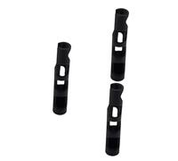 TOYANDONA 3pcs Violin Bow Posture Tool Compact Rubber Grip for Beginners Violin Accessories for Improved Bow Hold and Hand Shape Black Small