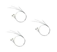 TOYANDONA 3pcs Violin Strings Set Steel Core Wire for Enhanced Pitch Performance Easy Installation Compatible All Violin Musical Accessories