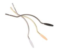 TOYANDONA 3pcs Whammy Bar for Electric Guitar Curved Tremolo Arm Lightweight Design High-frequency Vibrations Stainless Steel Rubber Fashionable Accessory for Beginners