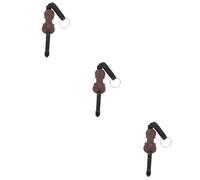 TOYANDONA 3pcs Wooden Non-slip Cello End-pin Stopper Cushion for String Instrument Accessories Ensures Stability during Practice Performance for Cello Players Seeking Reliable Support