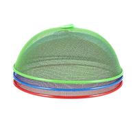 TOYANDONA 3pcs Wrought Iron Mesh Food Covers Reusable Dust Protection Tents for Outdoor Picnic Insect Barrier Net Food Covers Elegant Decorative Shield