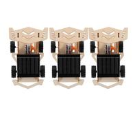 TOYANDONA 3Set Solar Car Model Kit DIY Electric Stem Science Experiment Educational Assembly Science Car Building for Interaction and Skill Development