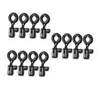 TOYANDONA 3sets Clip on Microphone for Stand Mic Holder 270° Rotation Premium Craftsmanship 4pcs*3