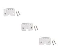 TOYANDONA 3sets Electric Guitar Tailpiece Mounting Kit Metal Gk200 Box Guitar Tailpiece Screws for 4string*3