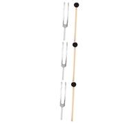 TOYANDONA 3sets Musical Instrument Tuning Forks Tool Guitar Tuner Physics Experiment Non- Lightweight