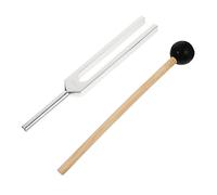 TOYANDONA 3sets Tuning Fork Hammer Musical Instrument Tool Sound Instrument for Therapy and Meditation Aluminum Alloy Turning Fork Set