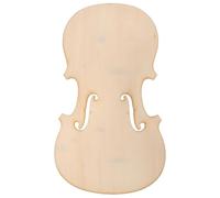TOYANDONA 4/4 Size Violin Unfinished Top Panel Made of Wood for Seamless Integration and Enhanced Acoustic Performance, for Professional and Amateur Makers in Craft Studio Or Studio Violin
