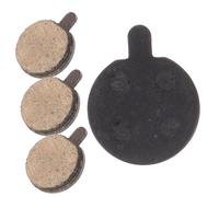 TOYANDONA 4 Pairs Silent Bicycle Disc Brake Pads Lightweight Wear-resistant Cycling Brake Pads for Mountain Bikes Road Bikes and Easy to Install Stable and Comfortable Performance